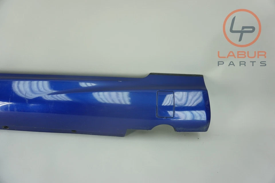 R170 01-04 Mercedes Clase SLK AMG Falda Lateral Izquierda Panel Balancín Azul SS432 Foto 4 de 4