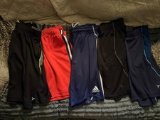Big Boys 5 pairs old navy adidas basketball summer shorts L 10/12