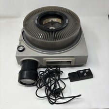 VTG 70s Kodak Ektagraphic Model B-2 Slide Projector With Remote