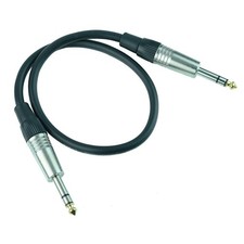 5m 6.35mm Stereo to 6.35mm stereo Male Jack Plug Lead Audio lead