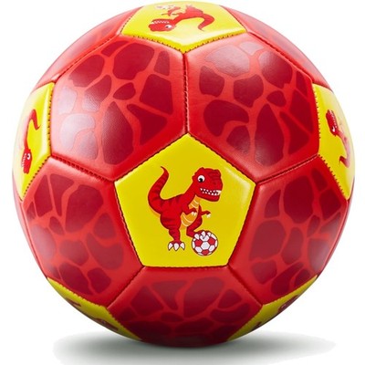 Fußball Kinder Ball 3 Dinosaurier Netz Pumpe 23,5 Zoll für 3-8 Jahre