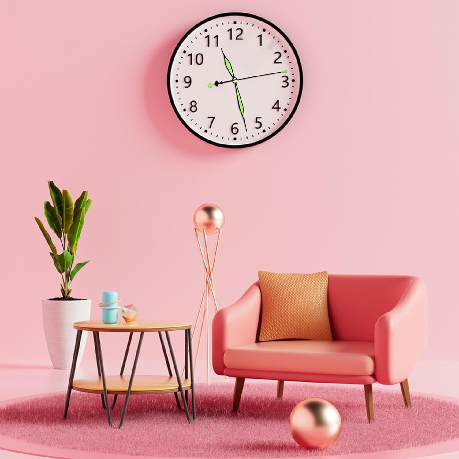 8 PCS High Torque Quartz Clock Movement Mechanism Replacement Clock Kit with 12 