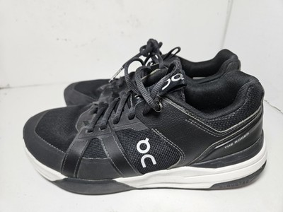 On The Roger Clubhouse Pro Black White Tennis Shoes 3MD30030299