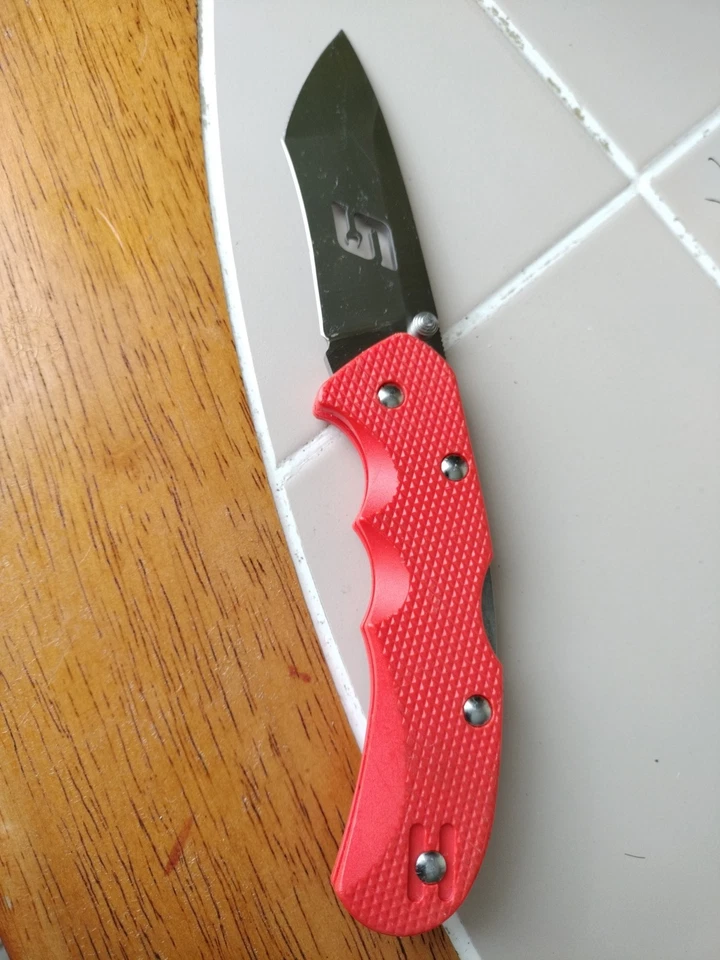 Cuchillo Plegable Browning de Ross Kommer, modelo SEK76LMNO, Mango G10. Snap-on... Foto 3 de 4