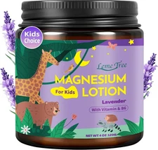 Magnesium Lotion for Kids & Babies, Lavender Magnesium Cream for Sleep, Soothing