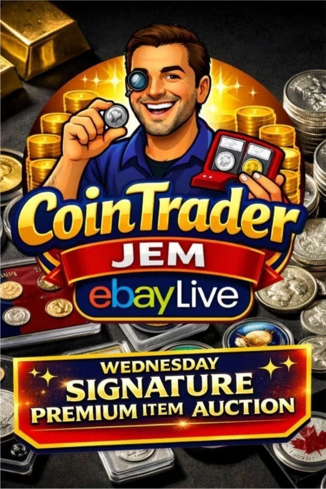 Wednesday Signature Auction - Silver + Gold CHEAP - ALL $1 starts