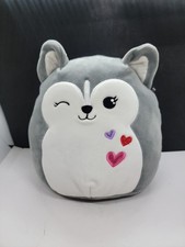 Squishmallows Winking Heidi The Husky With Hearts 8 inch Plush Toy
