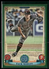 2019 Topps Gypsy Queen Zack Godley Green #177 Arizona Diamondbacks