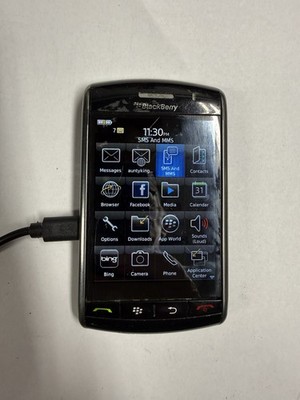 Vintage Blackberry Storm 2 Smart Phone.  Classic BlackBerry Research In Motion