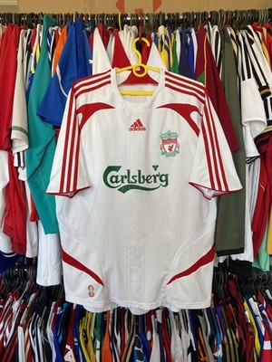 LIVERPOOL 2007 2008 AWAY FOOTBALL SHIRT SOCCER JERSEY ADIDAS