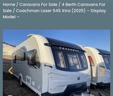 2025 - Caravan Coachman Laser 545