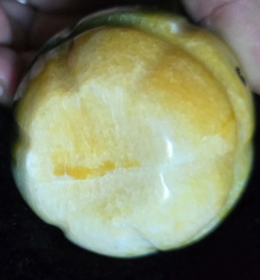 Piedra italiana vintage de alabastro mármol fruta piña 1960 Foto 4 de 4