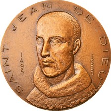 Frankreich, Medaille, Saint Jean de Dieu, Religions & beliefs, 1981, Leognany