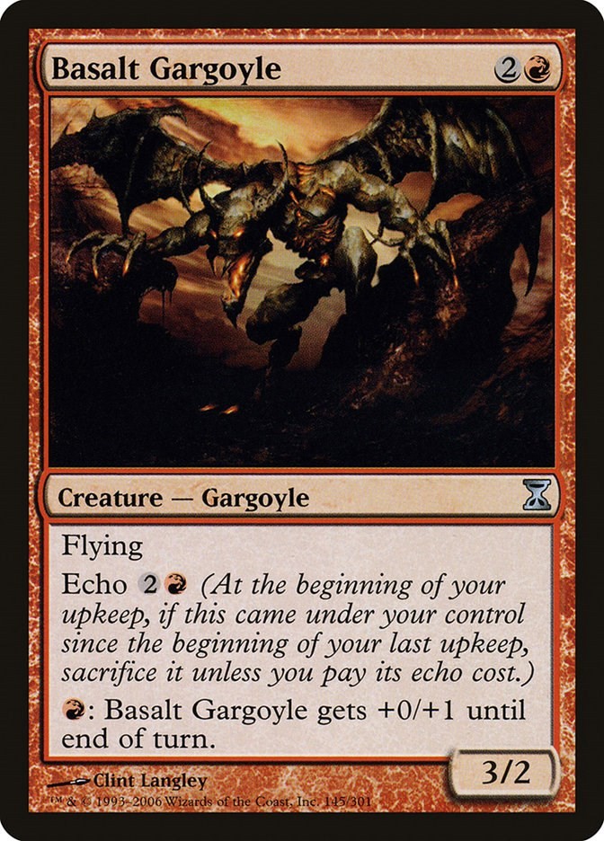 Time Spiral Basalt Gargoyle MTG Magic the Gathering NM