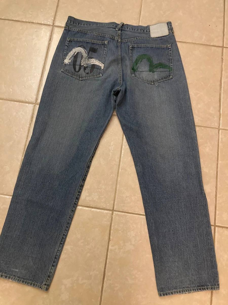 Regular Size 38 Size Jeans EVISU for Men for sale - eBay