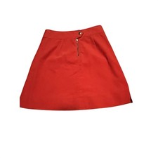 Corduroy-J Crew ORANGE/RED Skirt size 0