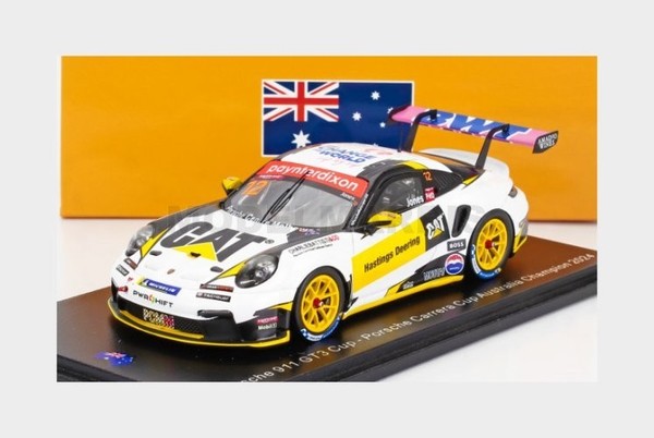 SPARK-MODEL AS066 Porsche 911 992 GT3 N 12 Porsche Carrera Cup Australia Champ-image