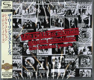 CD Singles Collection (The London Years) Japan The Rolling Stones Music (3 CDs)