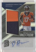 2018 Spectra Radiant Rookie Signatures 47/149 DaeSean Hamilton Patch Auto 1u6