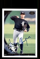 Signed Baseball Card Auto Trayce Thompson 2010 Topps Pro Debut #89 White Sox