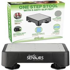 Small Step Stools for Adults - Small Mobility Aid for Seniors - Portable Heav...