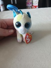 TY Beanie Boos Key Clip BLITZ the Unicorn 3" Stuffed Animal Toy