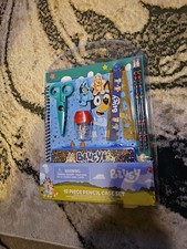 Bluey Pencil Case/ Notebook Case Set Of 10 Pieces
