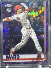 2019 Topps Chrome Sapphire Edition Purple /10 Taylor Ward #588 ROOKIE! Orioles