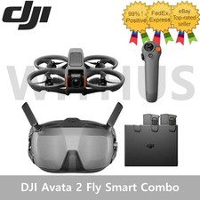 DJI Avata 2 Fly Smart Combo 3 Batteries  Goggles N3 Drone/ No Tariffs In US 