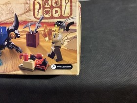 Lego Pharaoh's Quest Scarab Attack 7305 Blue Beetle Gold pickaxe campfire 2011