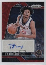 2024-25 Panini Prizm Rookie Signatures Choice Trey Alexander #RSI-TRA Auto 0m89