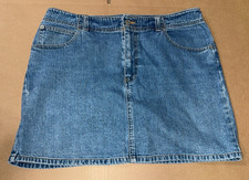 Gap Denim Jean Skirt WOMENS SIZE 16 PRE LOVED