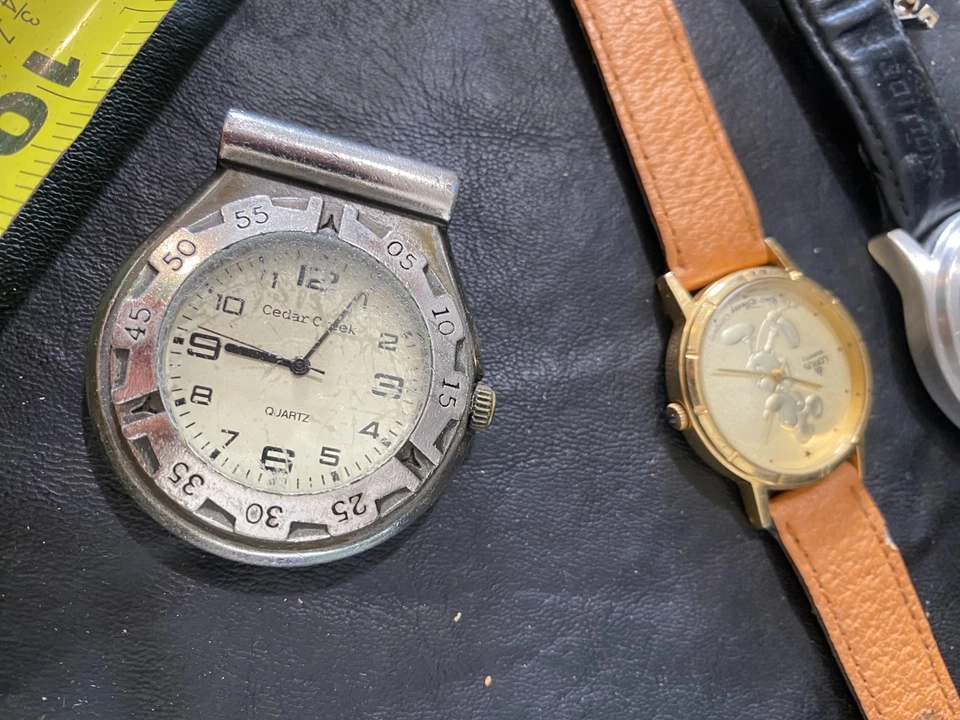 Lorus Mickey Mouse Timex Expedition refurb vintage watch lot some w/ nice - Image 4 of 4