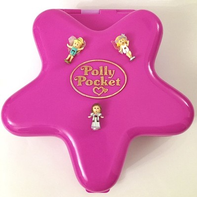 Vintage 90s Polly Pocket 100% Complete Lights Up Working Fairy Light Wonderland