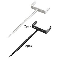 2 Pièces Support de Descente Réglable En Fer Carbone pour Drainage Optimal