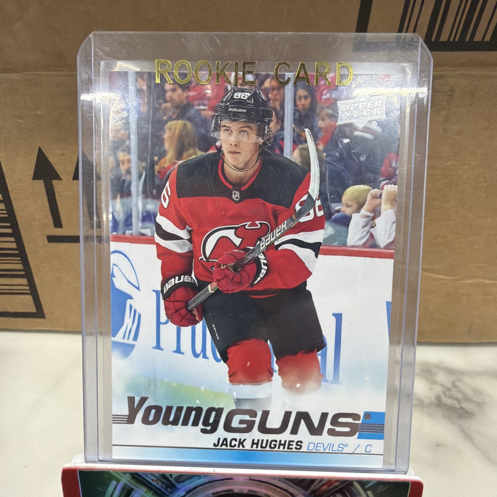 2019-20 Upper Deck - Young Guns Jack Hughes #201 (RC)