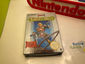 NES Nintendo Entertainment System - CASTLEVANIA II: SIMONˋs QUEST - OVP #a PAL