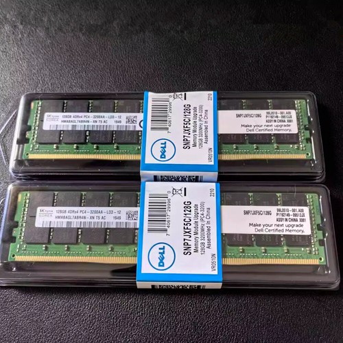 NEW DELL SNP7JXF5C/128G AB445285 4DRx4 128GB DDR4 PC4-3200 LRDIMM Server Memory - Picture 2 of 3