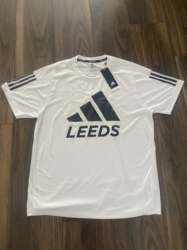 Leeds United Adidas Tshirt Medium 