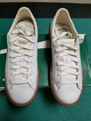 puma women's basket platform core fashion sneaker