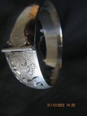 [36] FORSTNER STERLING / WWII US ARMYブレス Vintage FORSTNER STERLING SILVER EMBOSSED BRACELET (Code GB) | eBay