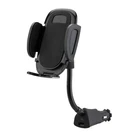 Portable Car Phone Holder Mount with Quick Release and USB Charging Port