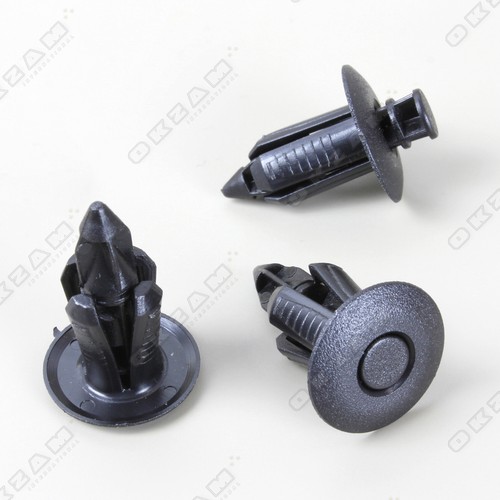 SAAB SUZUKI MITSUBISHI DOOR TRIM PANEL FASTENER CLIPS x10 PUSHIN 4058436009179 eBay