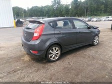 2013 Hyundai Accent Side View Mirror Left Driver Side Power Gray
