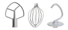 (W10674621, 9707670, W10731415)-KitchenAid Stand Mixer 5Qt 3-Pc K5A Attachments