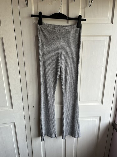 topshop flared ribbed