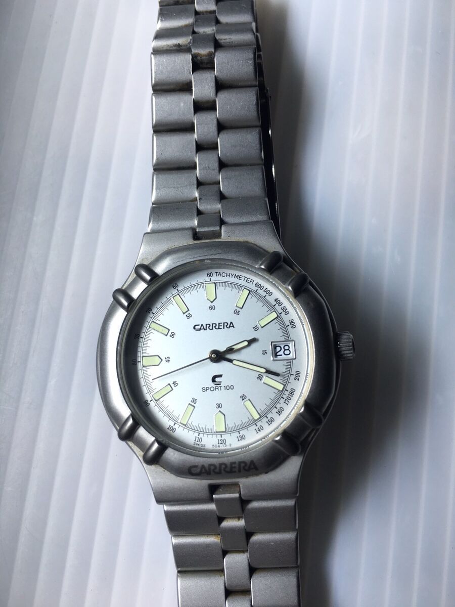 CARRERA SPORT 100 QUARTZ SWISS MOVEMENT MEN'S DIAL WRIST CARRERA SPORT 100 QUARTZ SWISS MOVEMENT MEN'S DIAL WRIST