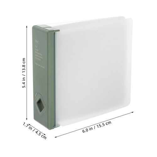 CD DVD Case Storage Box DVD Storage Case Protective Holder CD DVD Storage Box - Afbeelding 3 van 12