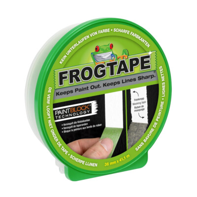 Frogtape Washi Abdeckband Multisurface Abkleben grün 36mm x 41,1m (0,24 /1m)