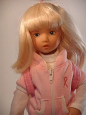 Dianna Effner Little Darling Ashton Drake Walk for the Cure